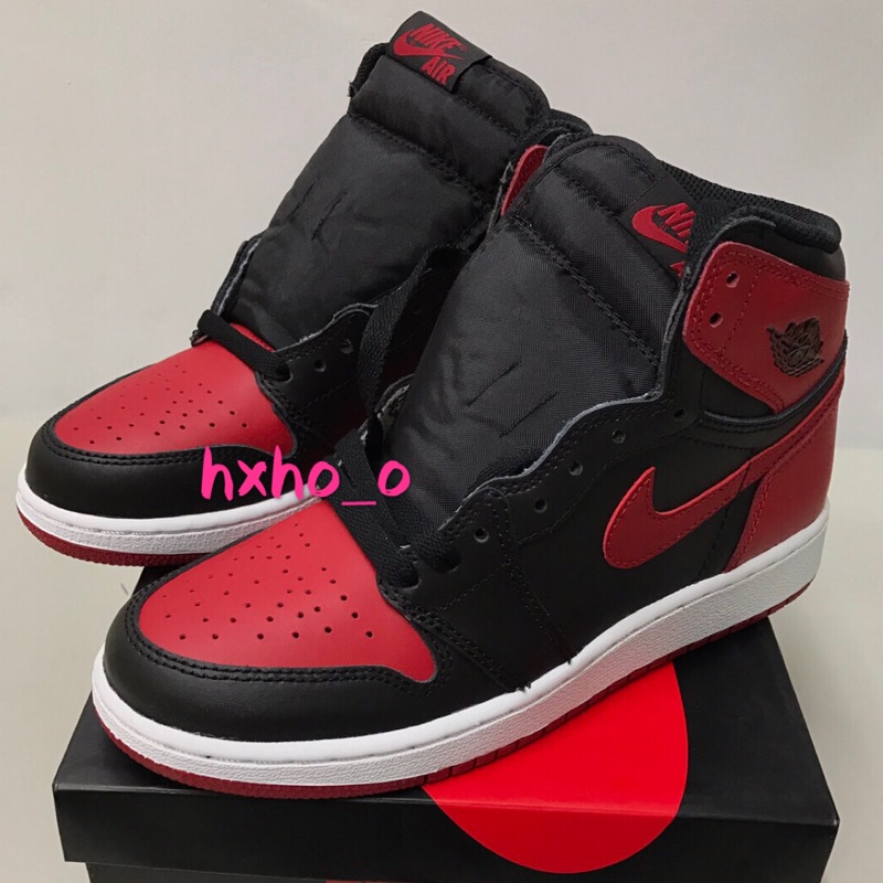 【現貨】Nike Air Jordan 1 Retro OG banned 黑紅 正品 美貨 實體拍攝