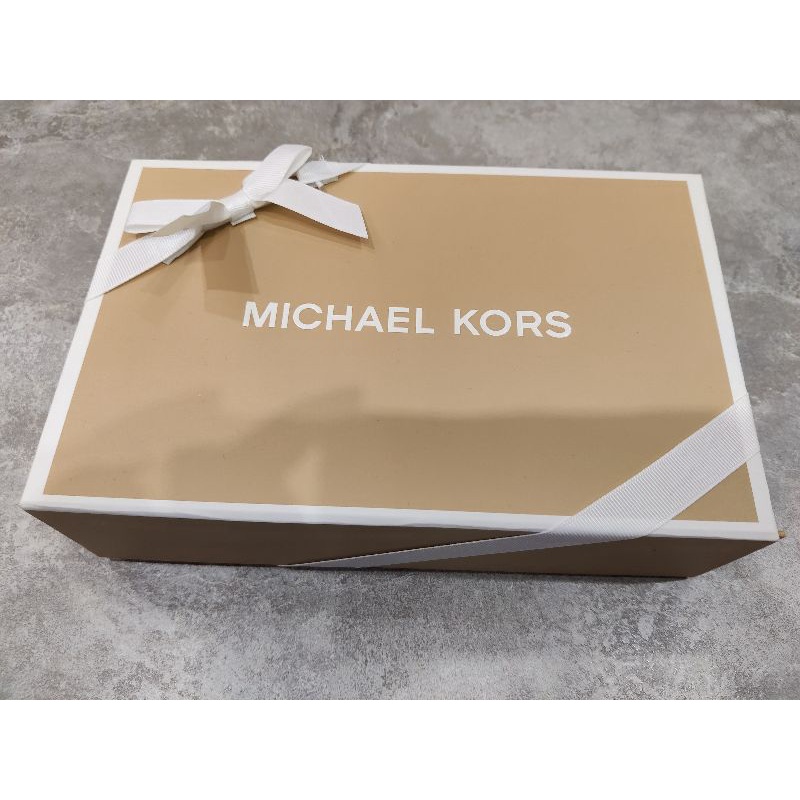 MK MICHAEL KORS Adele Logo Smartphone Wallet 金色Logo 拉鍊皮夾/手拿包