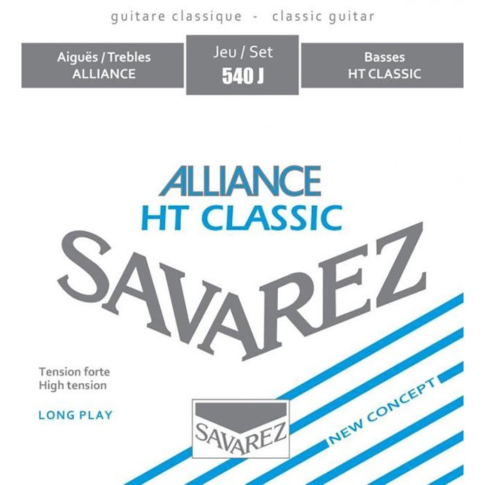 Savarez古典吉他弦 540J Alliance HT Classic 尼龍弦 高張力 -【他,在旅行】