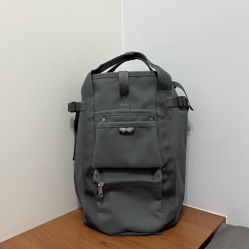 二手 PORTER YOSHIDA Backpack尼龍後背包 水桶包 吉田 WTS 鐵灰