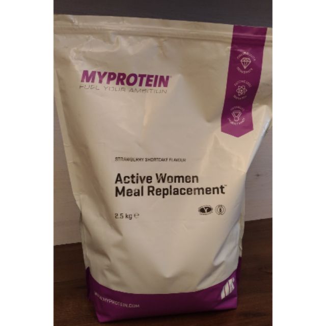 (暫售) Myprotein active women 草莓蛋糕口味 低熱量代餐粉 2.5kg