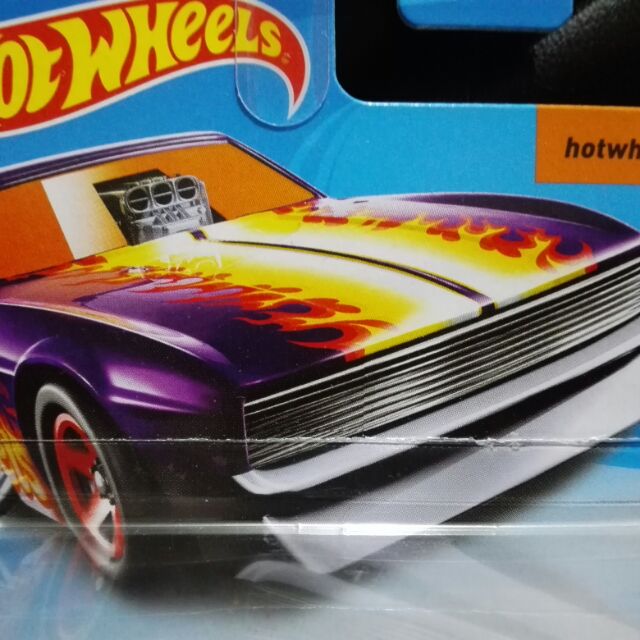 風火輪 HOTWHEELS FORD 71 MUSTANG FUNNY CAR 特殊火焰賽車彩繪版