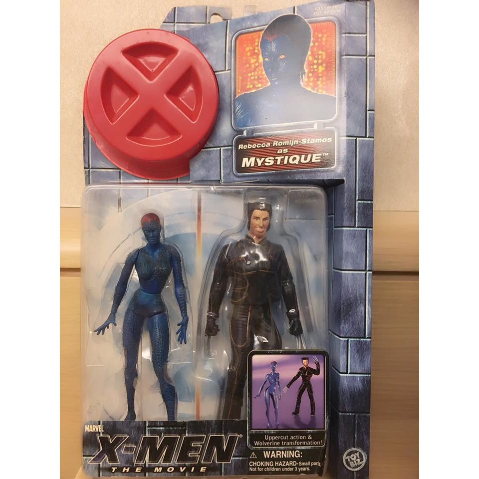 Marvel 魔形女 X戰警 天啟 稀世珍品 X-man 6吋 mystique 電影版 可動式 玩具 公仔