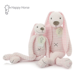 Happy Horse 毛絨玩具兔子公仔玩偶里斯兔布藝娃娃兒童生日禮物安撫女孩娃娃填充玩具