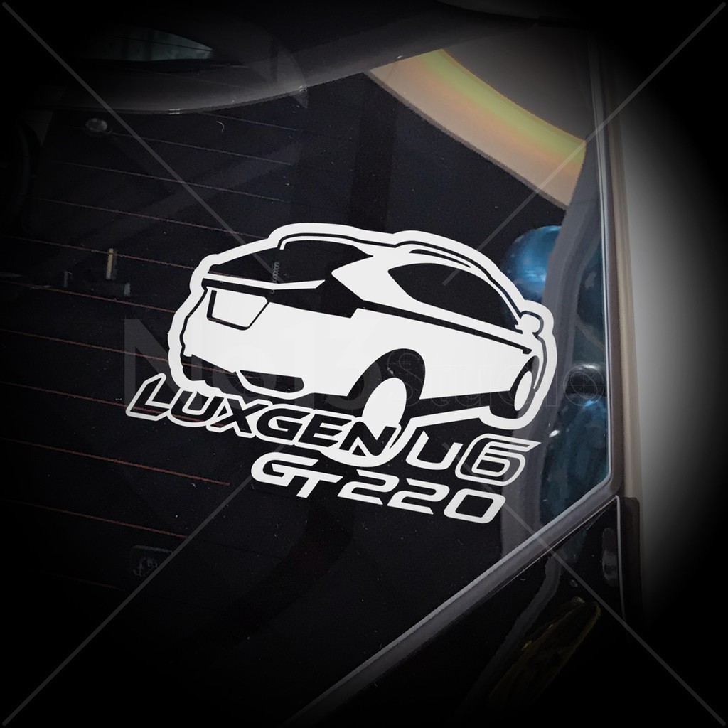 LUXGEN U6 GT220 車型貼紙