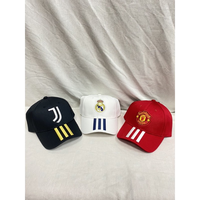 愛迪達 ADIDAS 運動帽 帽子足球運動帽 尤文圖斯 FS0238 曼聯FS0150 皇家馬德里FR9753