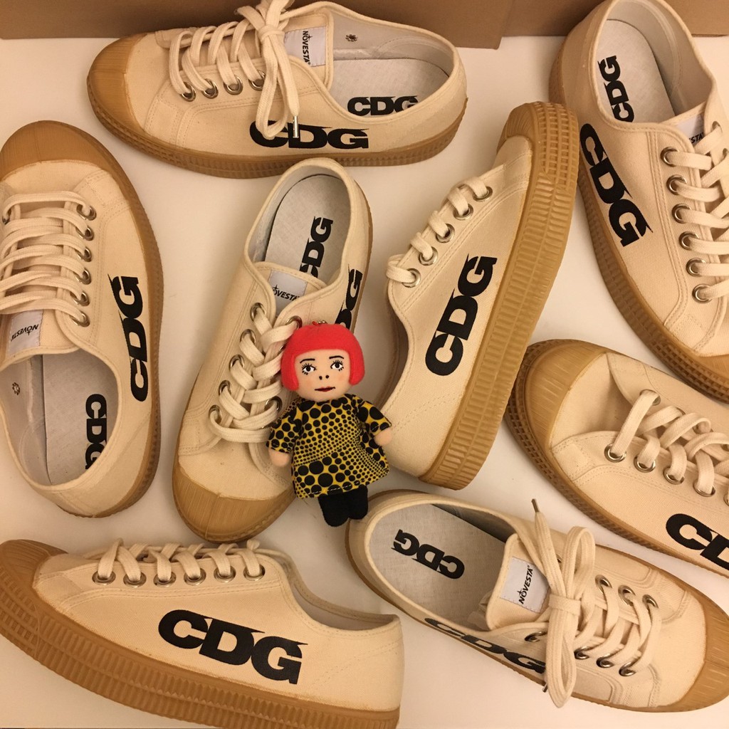cdg x novesta star master sneakers