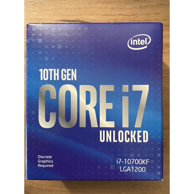 全新未拆 Intel i7-10700KF