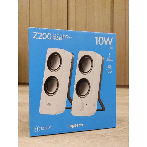 Logitech羅技 Z200 多媒體揚聲器 二件式2.0喇叭