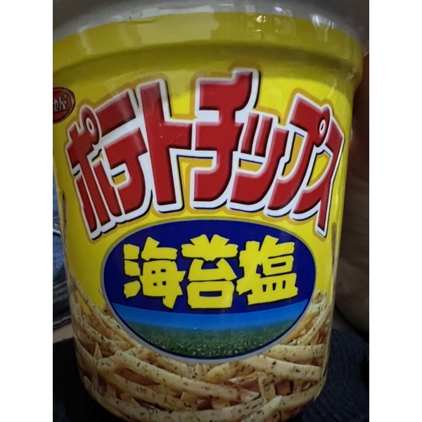 湖池屋洋芋條 海苔塩口味 64克 罐裝 台灣製