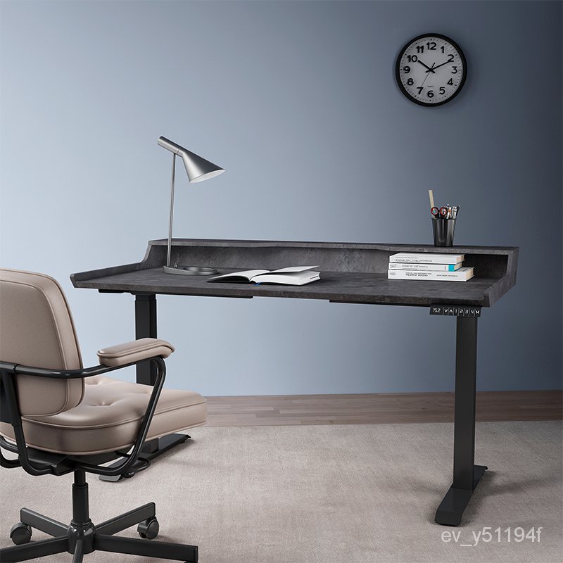【廠家直銷】wesome電動升降桌站立式電腦桌升降桌腳腿架家用辦公桌書桌寫字台
