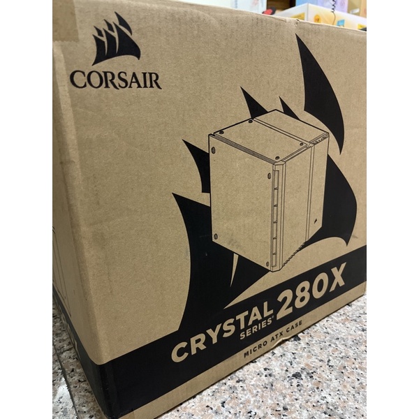 全新免運 完整盒裝 最後一咖 CORSAIR 海盜船 機殼Crystal Series 280x