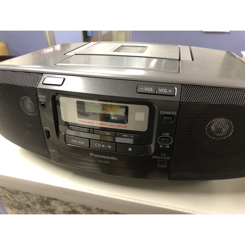 Panasonic  RX-D55 手提式USB/CD收錄音機 二手出清