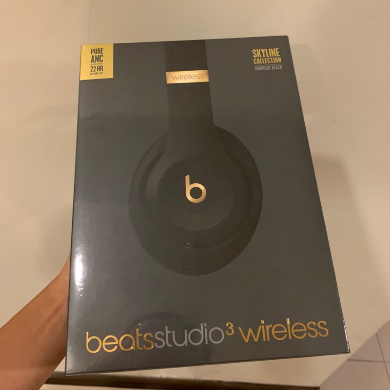 Beats studio3 wireless 午夜黑