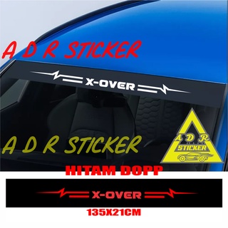 SUZUKI 玻璃貼紙 X-OVER 貼紙擋風玻璃汽車鈴木