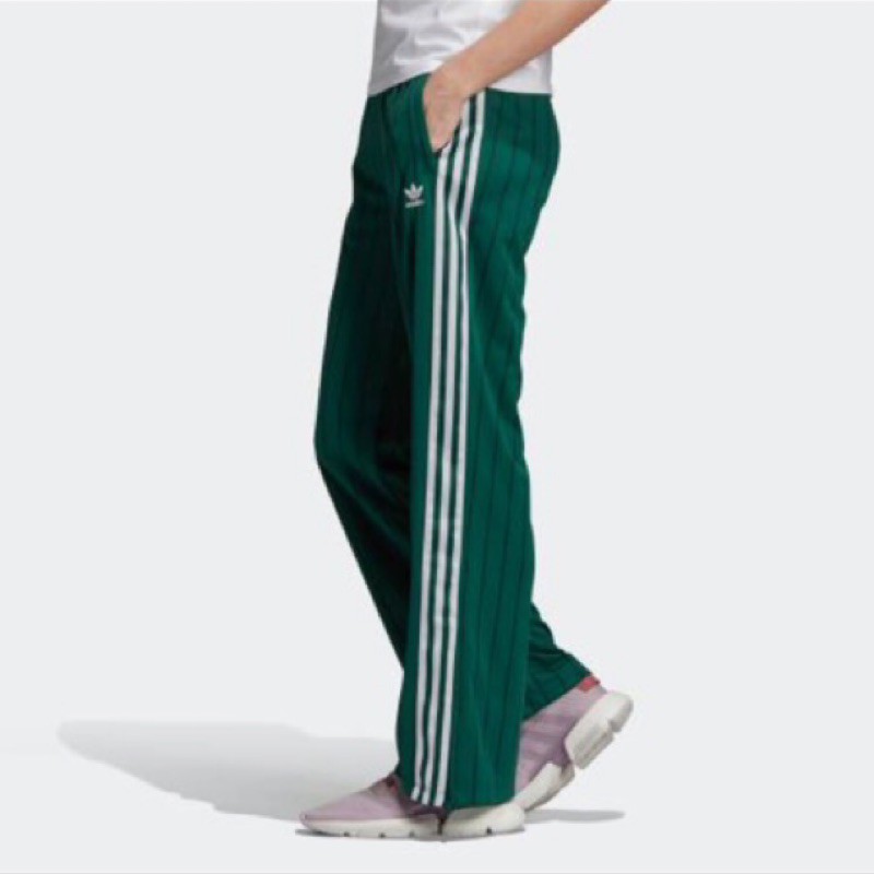 出清全新ADIDAS originals BB TRACK PANTS DU9930綠色黑條紋三線J/M 寬褲| 蝦皮購物