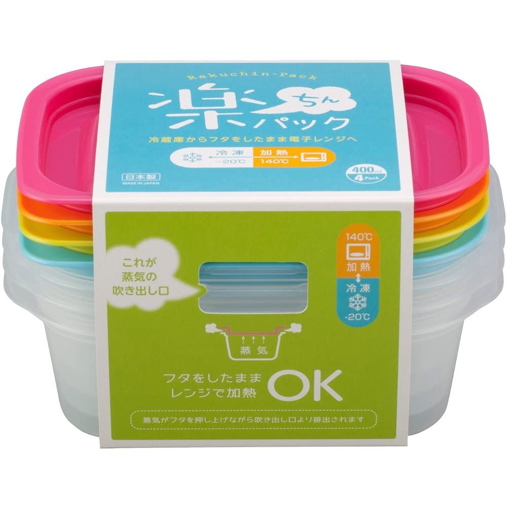 【東京速購】日本製 Inomata 可加熱保鮮盒 可冷凍微波 保鮮盒 便當盒  4入 多種容量