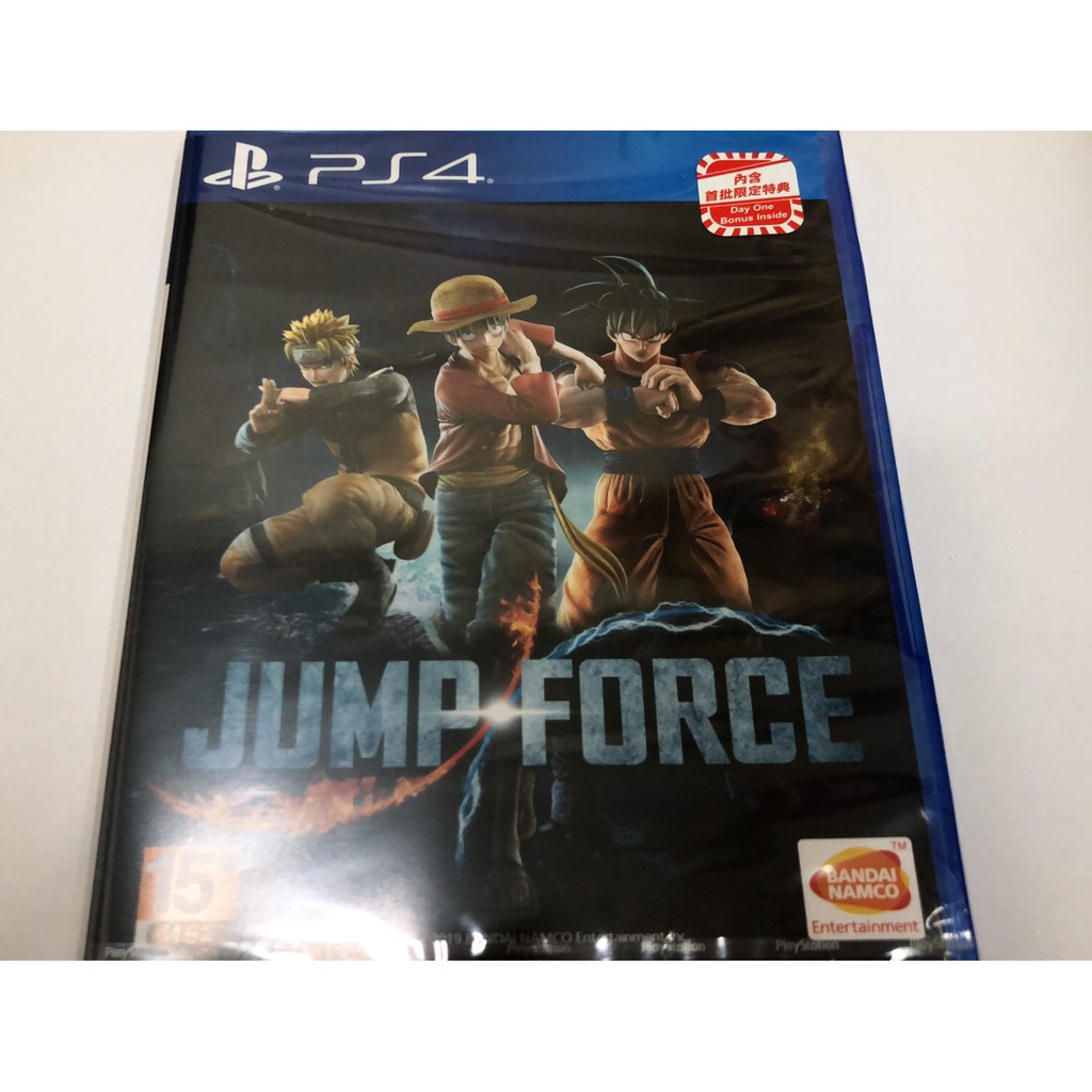 PS4 JUMP FORCE 中文版全新未拆