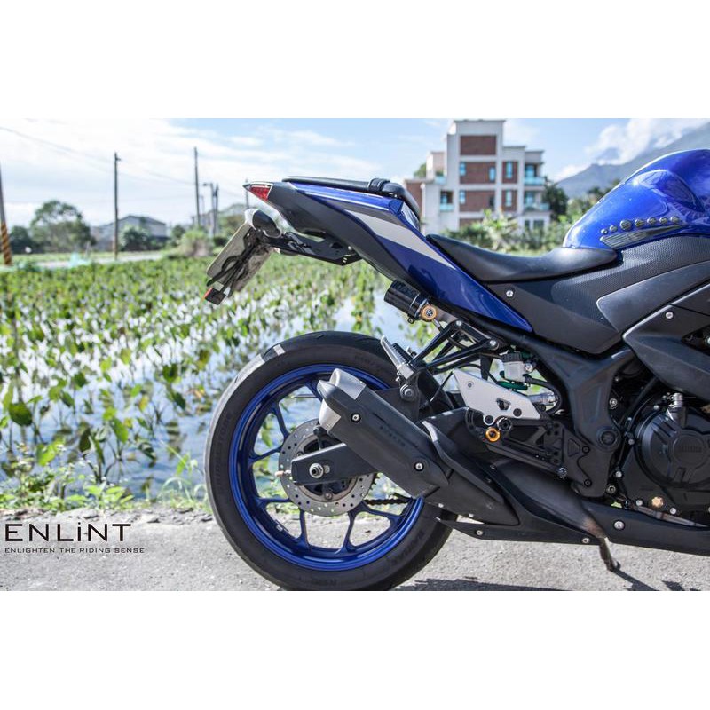 【93 MOTO】 ENLiNT Yamaha R3 YZF-R3 MT03 MT-03 RC系列 腳踏後移