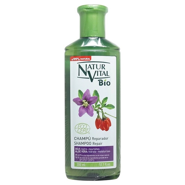 NaturVital Bio~枸杞潔淨保濕洗髮精300ml/罐