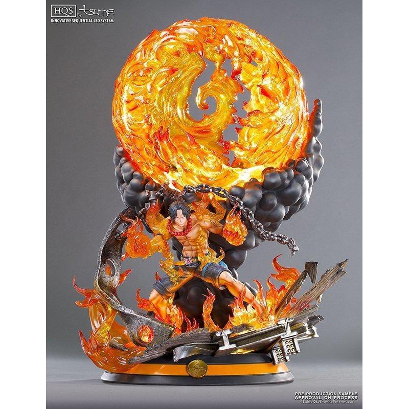 可刷卡 現貨 歐洲正版 TSUME Art One Piece 海賊王 航海王 火拳 艾斯 Ace HQS 60cm