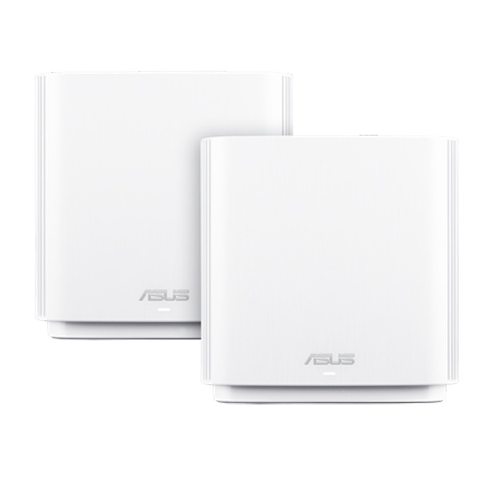 ASUS 華碩 ZENWIFI CT8雙入組 AC3000 Mesh 三頻全屋網狀 WiFi 無線路由器 白色