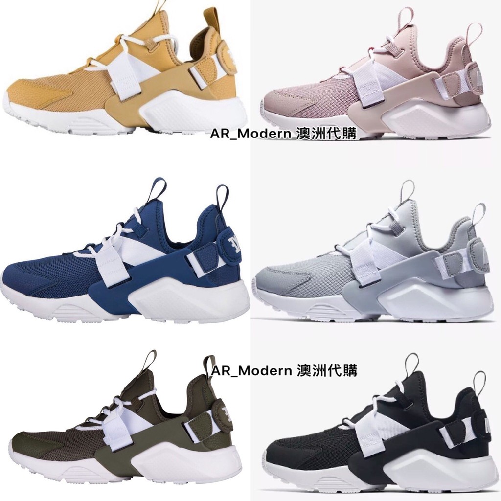 Nike Air Huarache City Low 武士鞋五代ah6804 共七色玫瑰粉男女碼 蝦皮購物