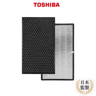 【日本東芝TOSHIBA】等離子智慧抑菌空氣清淨機專用濾網2入組 CAF-W116XTWSF｜生活家電旗艦店