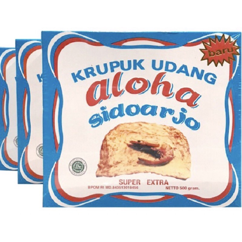 {Toko indo} krupuk udang aloha sidoarjo 印尼大蝦片 需油炸