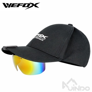 【敬多路亞】WEFOX 鉅灣 夾帽式 偏光鏡 墨鏡 帽夾 遮陽 帽子 遮光 運動眼鏡 路亞 釣魚 船釣 磯釣 VFOX
