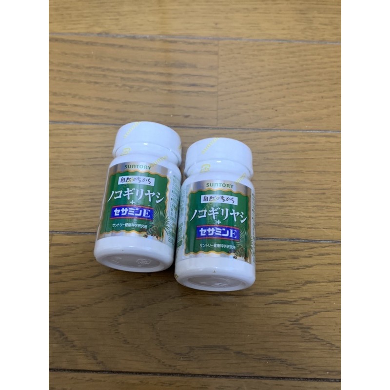 日本三得利suntory 鋸棕櫚 芝麻素e 維他命e 現貨全新日本帶回中高年男性 蝦皮購物