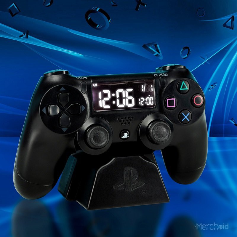 全新未拆 現貨 PlayStation Alarm Clock 官方授權 PS4 手把造型鬧鐘