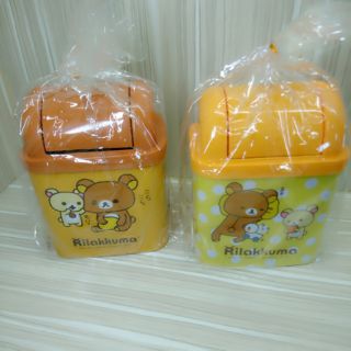 懶懶熊 拉拉熊 Rilakkuma迷你垃圾桶-懶熊生活&小鴨玩具車