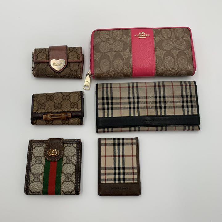 日本直送二手gucci 古馳錢包識別證套鑰匙包 蝦皮購物