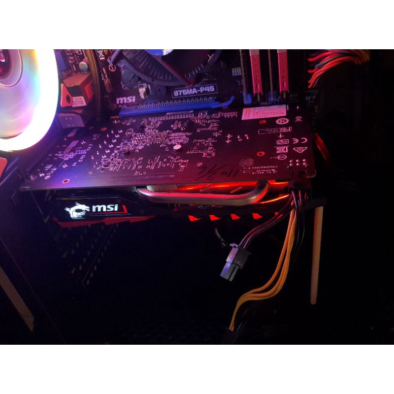 微星GTX1050Ti Gaming X 4G 紅龍