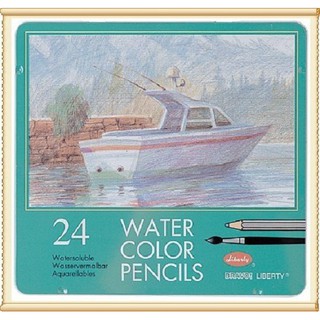 利百代 CC-858ZM 水彩色鉛筆24色 / 盒