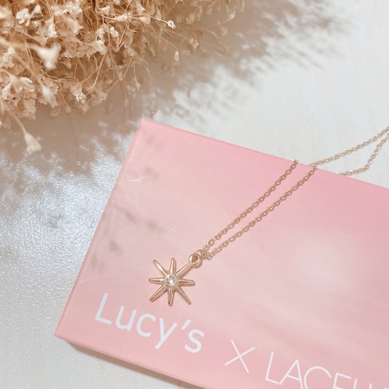 《暖暖小時光》Lucy’s X LACELLE暮光水晶璀璨項鍊 母親節禮物 禮品 飾品