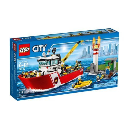 樂高LEGO City城市系列 消防船 60109