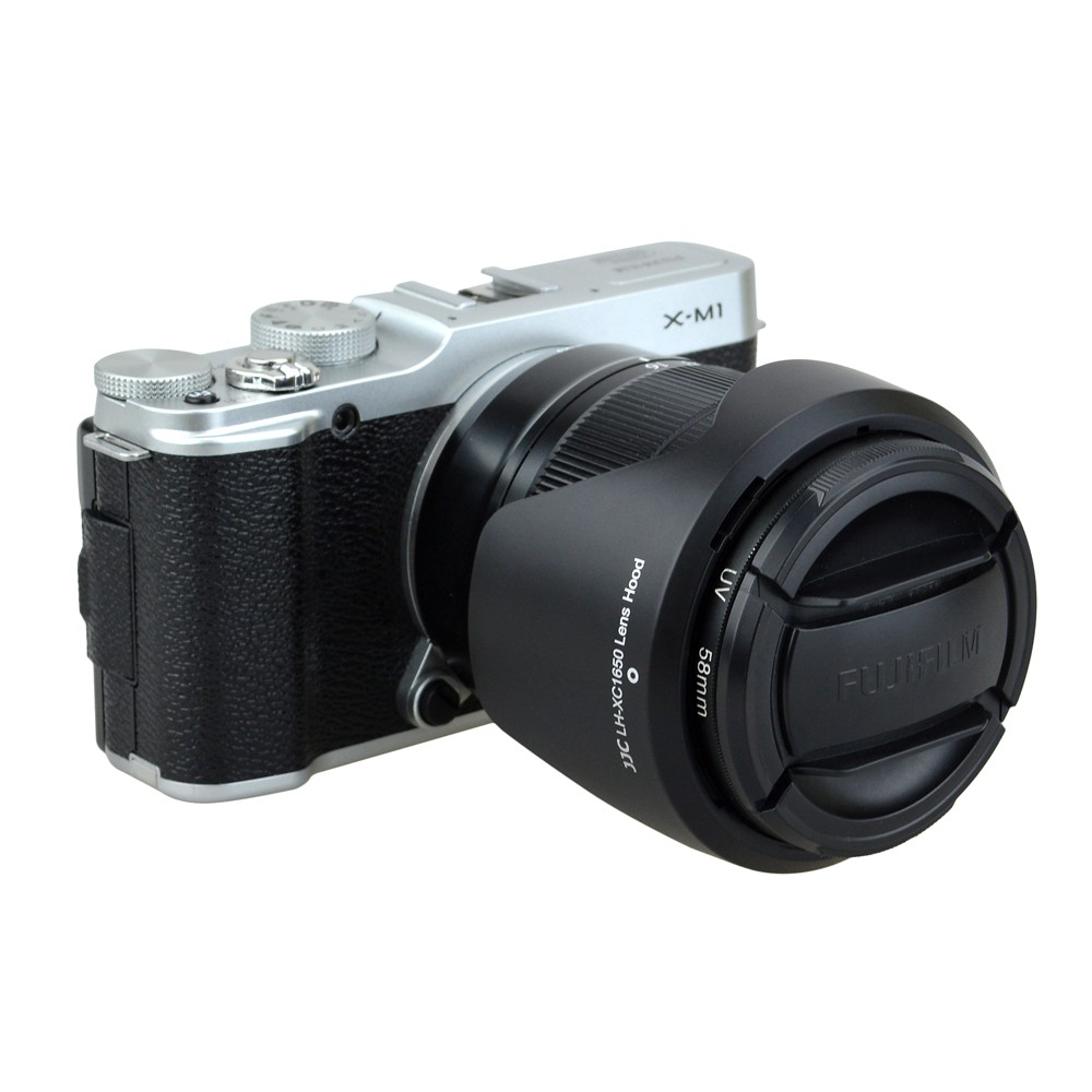 JJC Fujifilm副廠遮光罩LH-XC1650適XC 16-50mm 1:3.5-5.6 OIS