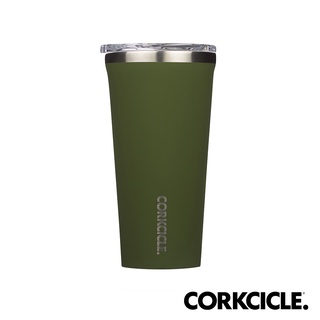 美國CORKCICLE Classic系列三層真空寬口杯/保溫隨行杯 475ml/700ml -橄欖綠