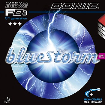 正品桌球 - DONIC BLUE STORM Z1 藍色風暴 桌球膠皮 粒短且寬 40+球專用