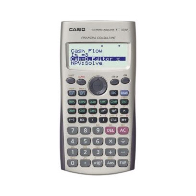 CASIO 財務型計算機 FC-100V