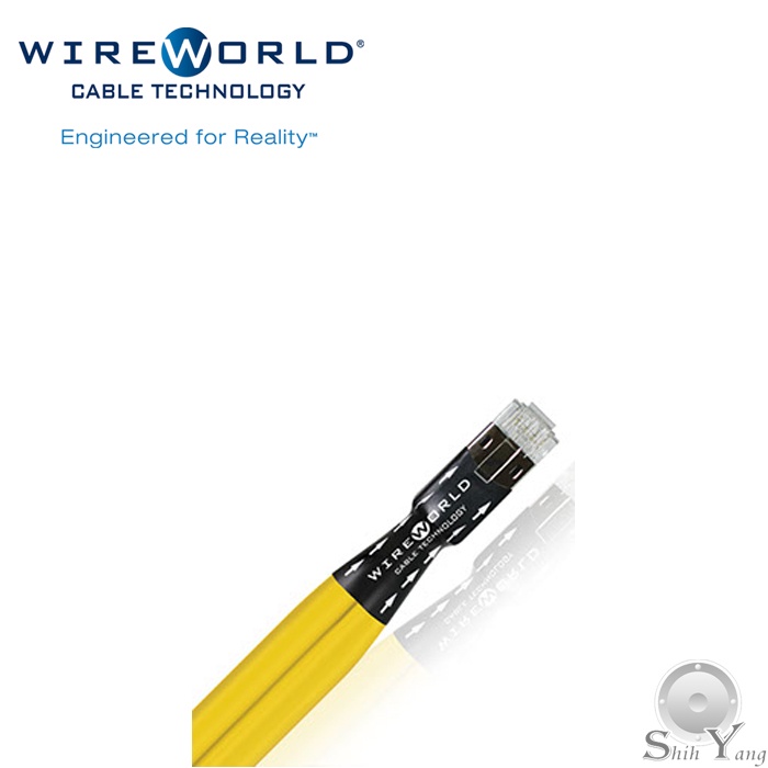Wireworld 美國 Chroma 8 Ethernet Cable 音響級網路線 卡門公司貨