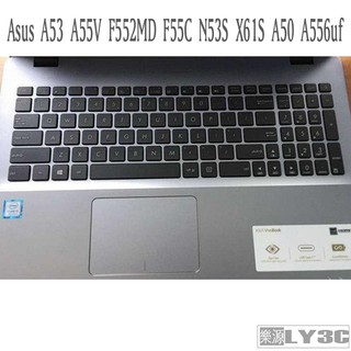 鍵盤膜 適用華碩 Asus A53 A55V F552MD F55C N53S X61S A50 A556uf 樂源3C