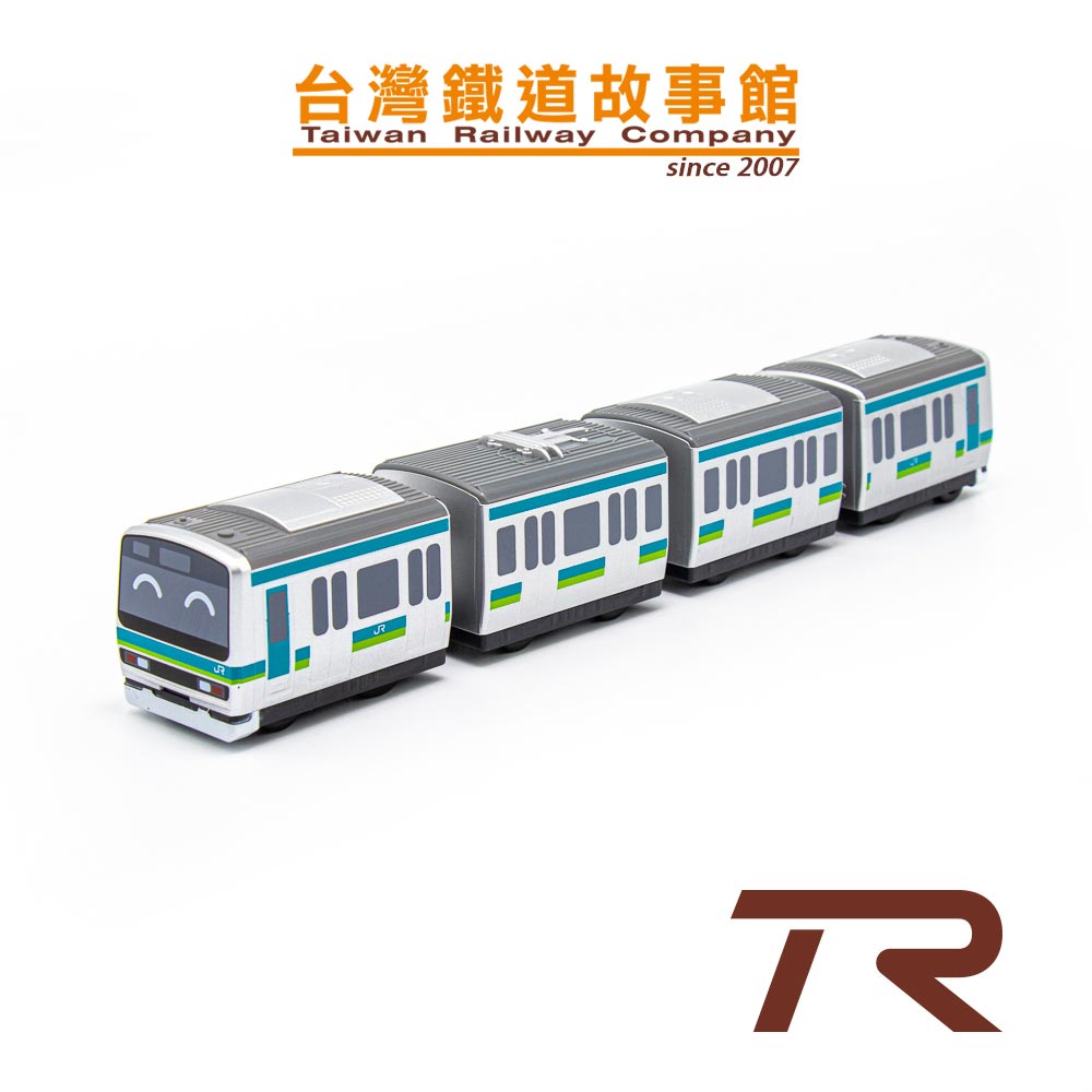 鐵支路模型 QV059T1-4 JR東日本 常磐成田線(墨綠青) E231系電車 迴力車玩具 | TR台灣鐵道故事館