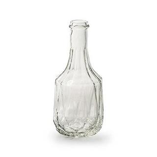 Jodeco Glass玻璃花器/ 菱紋底玻璃花瓶/ 小型 eslite誠品