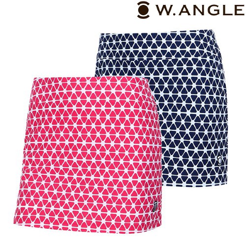 韓國W.angle golf / 女性高爾夫夏天用後面百褶褲裙