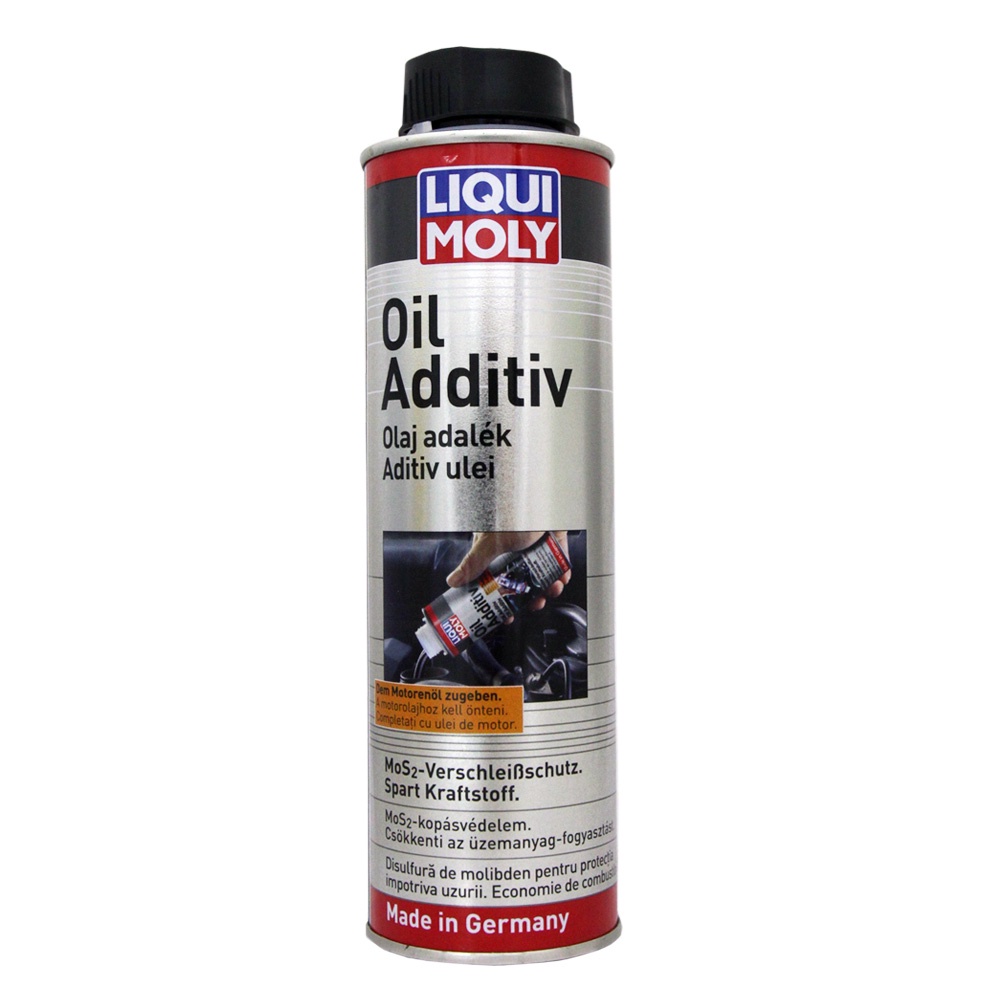 【易油網】LIQUI MOLY OIL ADDITIV MOS2 二硫化鉬 機油精 #2182 #2500 300ml