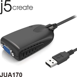 【3CTOWN】含稅附發票 j5 create JUA170 USB2.0 外接顯示擴充卡 (D-Sub)