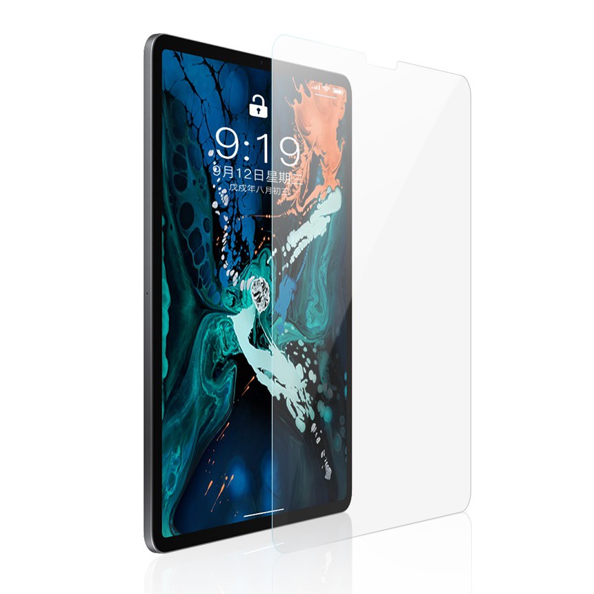 iPad7 2019 10.2 滿版 霧面 防藍光 蘋果 玻璃膜 保護貼 耐刮 耐磨 9H 防爆 鋼化玻璃 保護貼